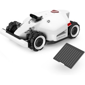 MAMMOTION LUBA 2 AWD 3000 Robot Cortacésped (Versión 2024) con Panel Solar para Estación de Referencia RTK, Robot Cortacésped