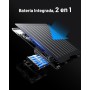MAMMOTION LUBA 2 AWD 3000 Robot Cortacésped (Versión 2024) con Panel Solar para Estación de Referencia RTK, Robot Cortacésped