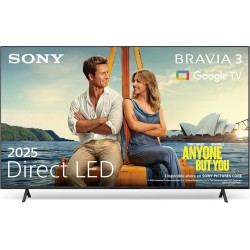 Sony BRAVIA KD43X75WL, 43 Pulgadas, TV LED con 4K HDR, Smart TV Google, Procesador X1, Eco Pack, Asistentes de Voz, Bravia Core,