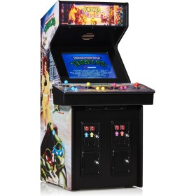 Numskull quarter arcades Teenage Mutant Ninja Turtles Collector's Edition Mini Arcade - 1/4 Scale Real Wood Replica, Original