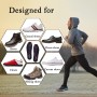 Szdxuw 2 pares Plantillas Memory Foam para Mujer y Hombre - Se Pueden Cortar a Medida, Amortiguación y Cómodas, Plantilla de