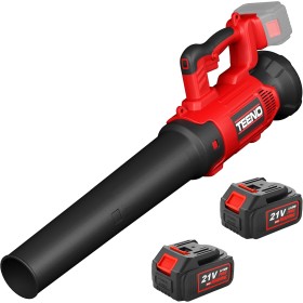 TEENO Soplador eléctrico de Hojas con 6 Modos de Velocidad, 780 m³/h, 210 km/h, para el Cuidado del césped, Patio, soplador de