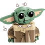 LEGO Star Wars 75403 Grogu con Aerocuna, Figura Articulada de Baby Yoda de Juguete y Minifigura, Decoración de Habitación