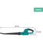 VONROC Soplador de Hojas sin Cable 20V | Excl. batería y Cargador