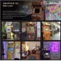SAN-J Arcade Large Wooden Recreation Machine, Black, 3000 Classic Video Games, 22-Inch Screen, for 2 Players