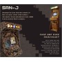 SAN-J Arcade Large Wooden Recreation Machine, Black, 3000 Classic Video Games, 22-Inch Screen, for 2 Players