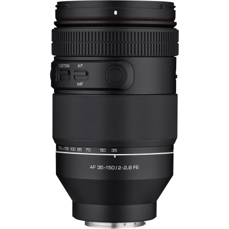 Samyang AF 35-150 mm F2.0-2.8 FE para Sony E- All-in-one lente de zoom con Par Focal , Cinematic Video AF y Dolly Shot Zoom,