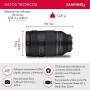 Samyang AF 35-150 mm F2.0-2.8 FE para Sony E- All-in-one lente de zoom con Par Focal , Cinematic Video AF y Dolly Shot Zoom,