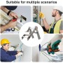 Herramienta de ayuda para enhebrar cables - Polea para tirar de cables,Ayuda para enhebrar cables,Ayuda para tirar de cajas de
