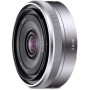 Sony SEL16F28 - Objetivo para Sony (distancia focal fija 16mm, apertura f/2.8-22, diámetro: 49mm) plateado
