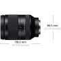 Sony FE Zoom 24-240 mm f/3.5-6.3 OSS - Full-Frame, Gran Angular, Teleobjetivo (SEL24240), Negro