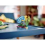 LEGO Creator 3 en 1 Loro Exótico, Pez o Rana, Figuras de Animales de Juguete para Construir, Regalo para Niños y Niñas de 7 Años