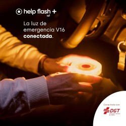 help flash IoT + Luz de Emergencia V16 con Geolocalización Pack 2 uds, Exigible en 2026, Conectada con DGT 3.0, Señal V-16, help flash IoT + Luz de Emergencia V16 con Geolocalización Pack 2 uds, Exigible en 2026, Conectada con DGT 3.0, Señal V-16,