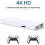 Consola Retro, Consola Retro Portátil, Conectable a TV, 4K HDMI,+ de 49000 Juegos Preinstalados, Consola de videojuegos, USB HD