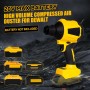 Soplador de polvo inalámbrico para batería Dewalt de 18 V y 20 V, 1000 W, sin escobillas, para garajes, talleres, aserraderos,