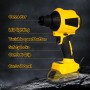 Soplador de polvo inalámbrico para batería Dewalt de 18 V y 20 V, 1000 W, sin escobillas, para garajes, talleres, aserraderos,