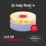 help flash IoT + Luz de Emergencia V16 con Geolocalización Pack 2 uds, Exigible en 2026, Conectada con DGT 3.0, Señal V-16,