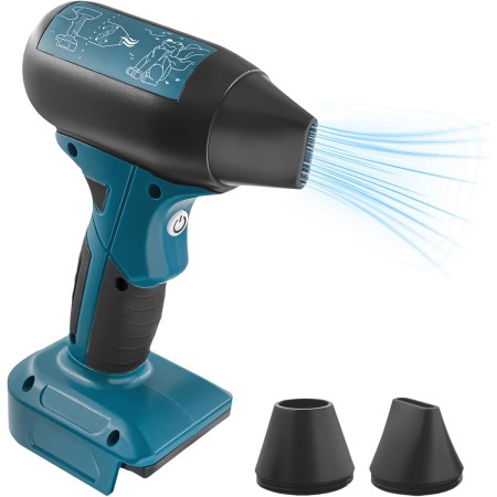 Jet Dry Mini Soplador de hojas de 4 marchas para Bosch 18 V GBA batería Mini aire comprimido Duster, Jet Dry Dust Blower,