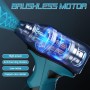 Jet Dry Mini Soplador de hojas de 4 marchas para Bosch 18 V GBA batería Mini aire comprimido Duster, Jet Dry Dust Blower,
