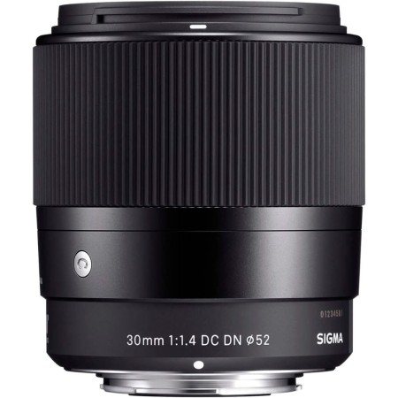 Sigma 30mm f/1.4 DC DN Contemporary - Objetivo estándar para el sistema Sony Montura E, color negro