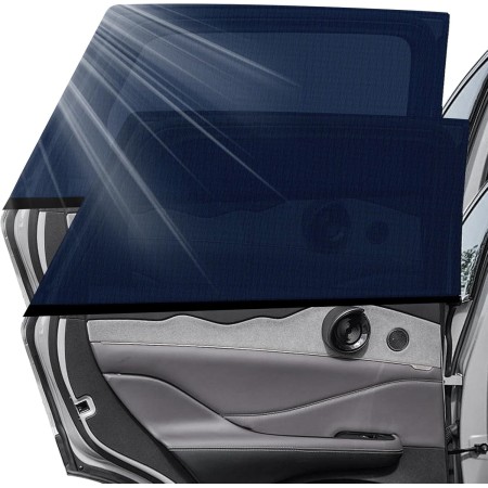 Joyblossom Parasol de Coche para Ventana Lateral Trasera, para Niños y Mascotas, Sombrilla Universal con protección UV,