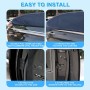 Joyblossom Parasol de Coche para Ventana Lateral Trasera, para Niños y Mascotas, Sombrilla Universal con protección UV,