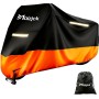 Maizjok Funda Moto Impermeable, Cubierta Moto Exterior Interior 210D Poliéster Capa Protector Lluvia y UV para Cubre Scooter