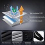 Maizjok Funda Moto Impermeable, Cubierta Moto Exterior Interior 210D Poliéster Capa Protector Lluvia y UV para Cubre Scooter