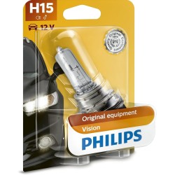 Philips 12972PRB1 Vision +30% - Bombilla H7 (1 unidad, 30% más de potencia)