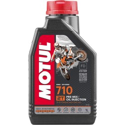 Motul - 104034 - Aceite de motor 2T 710 - Ester 100% sintético - 1L