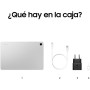 Samsung Galaxy Tab A9+ Tablet Android, 128 GB Almacenamiento, WiFi, Pantalla 11”, Sonido 3D, Plateado (Versión Española)