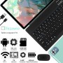 fezawio Tablet 10 Pulgadas Android 14, 20GB RAM + 128GB ROM (TF 1TB), Octa-Core, Tablet con Teclado y Raton -Verde