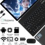 fezawio Tablet 10 Pulgadas Android 14, 20GB RAM + 128GB ROM (TF 1TB), Octa-Core, Tablet con Teclado y Raton -Verde