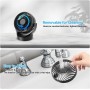 Tiazhan Tower Fan, 38 Inch Silent Fan, 80W Fan, LED Display with 8H Timer, 3 Speeds and 3 Modes, Suitable for Living Room,