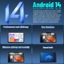 HotLight Tablet 10 Pulgadas Tablet Android 14 8GB RAM+64GB ROM(1TB TF), 1280 * 800 FHD IPS, Cámara 8MP+5MP, Batería 5000mAh, GMS