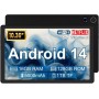 Laptok Android Tablet 10 Pulgadas, Tablet con 16 GB+128 GB (TF 1TB), Octa core/5000mAh, 5+8MP/1280 * 800P, WiFi 6/Widevine