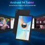 Laptok Android Tablet 10 Pulgadas, Tablet con 16 GB+128 GB (TF 1TB), Octa core/5000mAh, 5+8MP/1280 * 800P, WiFi 6/Widevine