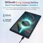 Laptok Android 14 Tablet 10 Pulgadas, 14GB +128GB+1TB, WiFi6/BT5.2/5000mAh, 8+5MP/1280 * 800/Widevine L1, Tablet PC con Stylus,