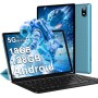 DMOAO Tablet 10 Pulgadas Android 14 con 5G Wi-Fi 6, FHD Tablet con 18 GB RAM + 128 GB ROM (Ampliable a 1TB), Widevine L1, 8