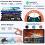 DMOAO Tablet 10 Pulgadas Android 14 con 5G Wi-Fi 6, FHD Tablet con 18 GB RAM + 128 GB ROM (Ampliable a 1TB), Widevine L1, 8