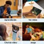 DMOAO Tablet 10 Pulgadas Android 14 con 5G Wi-Fi 6, FHD Tablet con 18 GB RAM + 128 GB ROM (Ampliable a 1TB), Widevine L1, 8