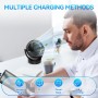 Tiazhan USB Fan, 3000mAh Portable Fan 5 Speeds Rechargeable Portable Fan Lasts 4-10hrs, Quiet, for Bedroom, Office, Library,