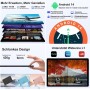 DMOAO Tablet 10 Pulgadas Android 14 con 5G Wi-Fi 6, FHD Tablet con 18 GB RAM + 128 GB ROM (Ampliable a 1TB), Widevine L1, 8