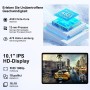 DMOAO Tablet 10 Pulgadas Android 14 con 5G Wi-Fi 6, FHD Tablet con 18 GB RAM + 128 GB ROM (Ampliable a 1TB), Widevine L1, 8
