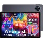 DOOGEE U11 Tablet Android 16, 16GB RAM+128GB ROM/2TB TF Octa-Core Tablets PC, Batería 8580mAh Tableta 11 Pulgadas,
