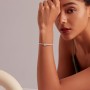 Abalorios de plata de ley 925 para pulsera Pandora, diseño de corazón Estilo 1.
