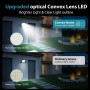 kolpop 2 Paquete Focos LED Exterior Solares,Focos LED Solares Sensor de Movimiento con Mando a Distancia,IP65 Impermeable Luz