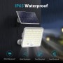 kolpop 2 Paquete Focos LED Exterior Solares,Focos LED Solares Sensor de Movimiento con Mando a Distancia,IP65 Impermeable Luz