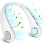 Neck Fan, USB Rechargeable Portable Fans/2600Mah/3 Speed/Mute 360° Air Flow Cooling, for Women, Men, Kids, Home Office, Travel,