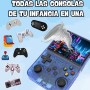 Consola Retro Portatil con más 18000 Juegos - Versión 2025- Mini Consola Arcade - Juegos de PS1, PSP, N64, NDS, SuperN, GameB,